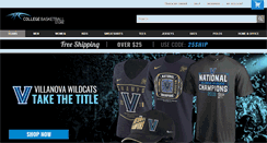 Desktop Screenshot of collegebasketballstore.com